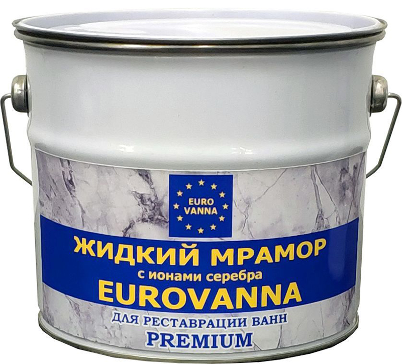 Литьевой мрамор для реставрации эмали старых ванн
